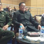 Sekda Bintan, Ronny Kartika (tengah) dan Kadishub Bintan, M Insan Amin (kiri) menghadiri sidang paripurna penyampaian KUA PPAS Tahun Anggaran 2024.